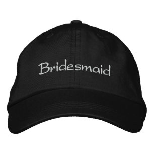 Stilvolle Bridesmaid bestickte Cap Baseballkappe