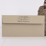 Stilvolle Briefmarke für Individuelle Name und Adr Permastempel<br><div class="desc">Stilvolle Individuelle Name- und Adressenselbstfarben-Briefmarke.</div>