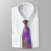 Stilvolle Bright Colors Galaxy Art Neck Tie Krawatte (Gebunden)