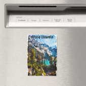 Stilvolle British Columbia Canada Mountain View Magnet (In Situ (Geschirrspüler))