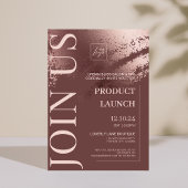 Stilvolle Bronze Business Special Veranstaltung la Einladung