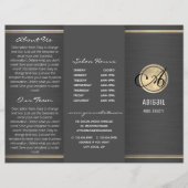 Stilvolle Broschüre für Glitzer und gegossenes Met (Vorderseite)