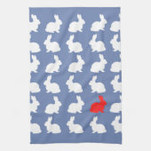 Stilvolle Bunny Bunnies Rabbits Geschirrtuch (Vertikal)