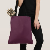 Stilvolle Burgundy Tote Bag Tasche (Von Nahem)