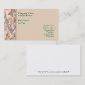 Stilvolle Butterfly Business Card Vorlage Visitenkarte (Vorne/Hinten)
