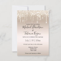 stilvolle Champagner trinken Glitzer Hochzeit