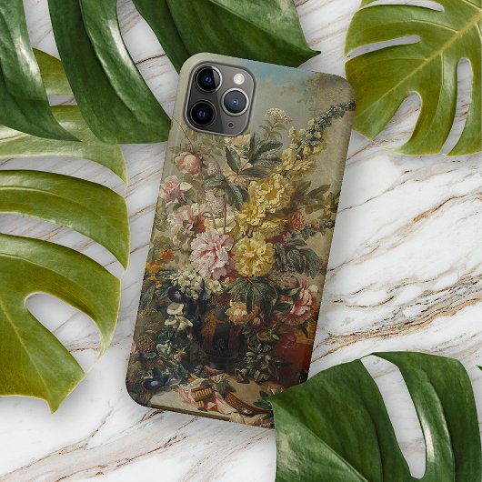 Stilvolle Chic Antique Floral Still Life Malerei Case-Mate iPhone Hülle