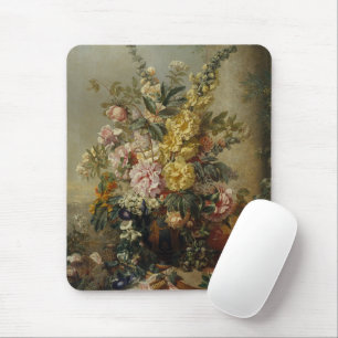 Stilvolle Chic Antique Floral Still Life Malerei Mousepad