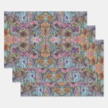 Stilvolle Chic Flower Garden Aquarellbilder