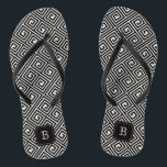 Stilvolle Chic Modern Black Ivory griechischen Key Badesandalen<br><div class="desc">Mit Fett*fa*tin entworfen. Einfach mit eigenen Texten,  Fotos oder Bildern anpassen. Für individuelle Anfragen wenden Sie sich bitte direkt an fat*fa*tin. Es gelten benutzerdefinierte Gebühren. www.zazzle.com/fat_fa_tin www.zazzle.com/color_therapy www.zazzle.com/fatfatin_blue_knot www.zazzle.com/fatfatin_red_knot www.zazzle.com/fatfatin_mini_me www.zazzle.com/fatfatin_box www.zazzle.com/fatfatin_design www.zazzle.com/fatfatin_ink</div>