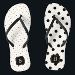 Stilvolle Chic Moderne Black Polka Dots Mix Monogr Badesandalen<br><div class="desc">Mit Fett*fa*tin entworfen. Einfach mit eigenen Texten,  Fotos oder Bildern anpassen. Für individuelle Anfragen wenden Sie sich bitte direkt an fat*fa*tin. Es gelten benutzerdefinierte Gebühren. www.zazzle.com/fat_fa_tin www.zazzle.com/color_therapy www.zazzle.com/fatfatin_blue_knot www.zazzle.com/fatfatin_red_knot www.zazzle.com/fatfatin_mini_me www.zazzle.com/fatfatin_box www.zazzle.com/fatfatin_design www.zazzle.com/fatfatin_ink</div>