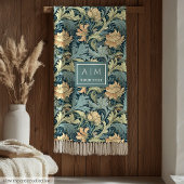 Stilvolle Chic Morris inspiriertes Jugendstil-Erbe Fleecedecke