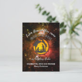 Stilvolle Christliche Weihnachten (Stehend Vorderseite)