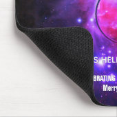 Stilvolle Christliche Weihnachtskrippe Mousepad (Ecke)