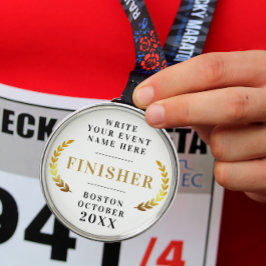 Stilvolle Classic Gold Wreath Finisher | Absolvent Ornament Aus Metall