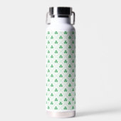 Stilvolle Clover Pattern Wasserflasche für den All Trinkflasche (Vorne)