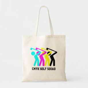 Stilvolle CMYK Golf Tragetasche