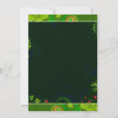 Stilvolle Cocktails Fundraising Stille Auktion Einladung (Rückseite)