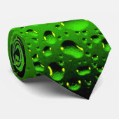 Stilvolle Coole Wassertropfen Krawatte (Gerollt)