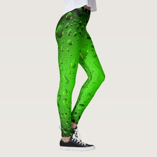 Stilvolle Coole Wassertropfen Leggings (Rechts)