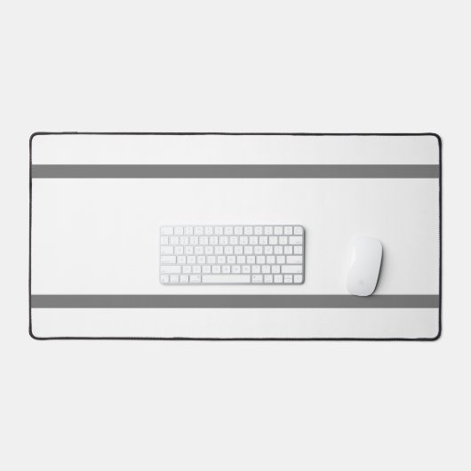 Stilvolle Coole, weiße, oberflächliche Streifen mi Schreibtischunterlage (Tastatur & Maus)