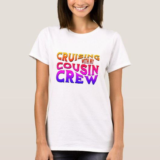 Stilvolle COUSIN-CREW T-Shirt (Vorderseite)