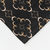 Stilvolle Deko. Fleecedecke (Ecke)