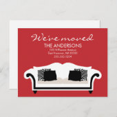 Stilvolle Dekoauftritte Ankündigungspostkarte (Vorne/Hinten)