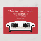 Stilvolle Dekoauftritte Ankündigungspostkarte (Vorderseite)