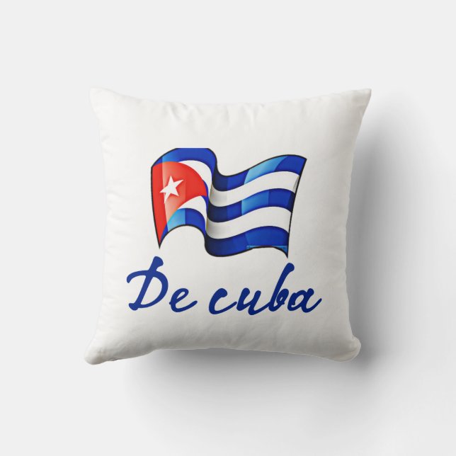 Stilvolle Dekoration von De Cuba Kissen (Rückseite)