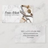 Stilvolle Designs und perfekte Stifte Thread-Rolle Visitenkarte (Vorne/Hinten)