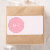 Stilvolle DIY Couples Monogram & Bearbeitbar (Insitu)