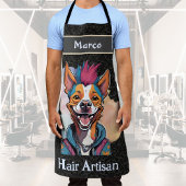 Stilvolle Dog Geschenke für Friseure Friseur Styli Schürze