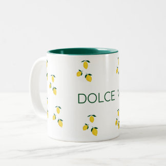 Stilvolle Dolce Vita Tasse für Zuhause und Büro