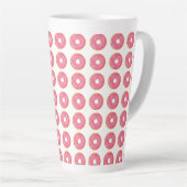 Stilvolle Donut Latte Tasse (Rechte Ecke)