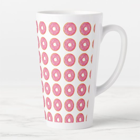 Stilvolle Donut Latte Tasse (Rechts)