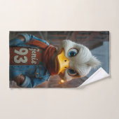 Stilvolle Duck in City Towel Badhandtuch Set (Handtuch)
