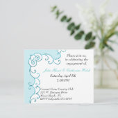 Stilvolle Einladung (Stehend Vorderseite)