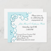 Stilvolle Einladung (Vorne/Hinten)