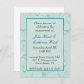 Stilvolle Einladung (Vorne/Hinten)