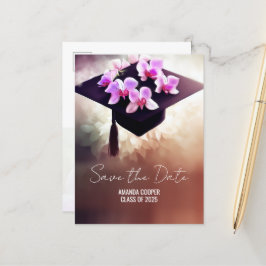 Stilvolle Einzigartige Abschluss-Ankündigung Postk Ankündigungspostkarte