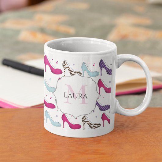 Stilvolle, einzigartige moderne Girly Niedlich Hig Kaffeetasse