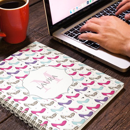 Stilvolle, einzigartige moderne Girly Niedlich Hig Notizblock