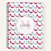 Stilvolle, einzigartige moderne Girly Niedlich Hig Notizblock (Vorderseite)