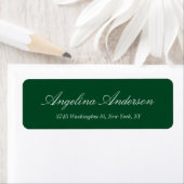 Stilvolle Elegant Forest Green Handwriting Modern (Insitu)