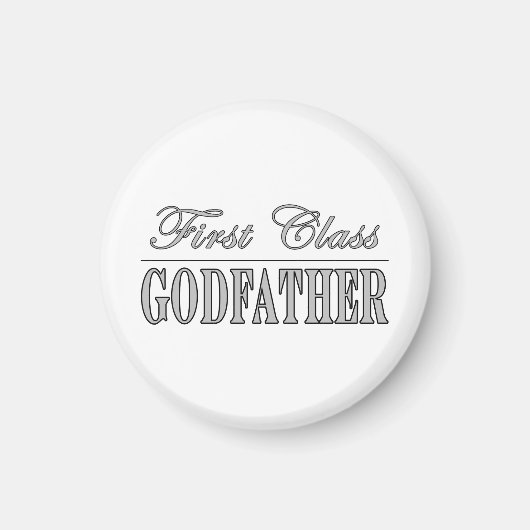 Stilvolle Elegant Godvthers : First Class Godvater Magnet (Vorne)
