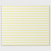 stilvolle, elegante individuelle Name gelbe, weiße Geschenkpapier (Flach)