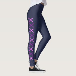 Stilvolle Elegante Lila Schere Champion Leggings