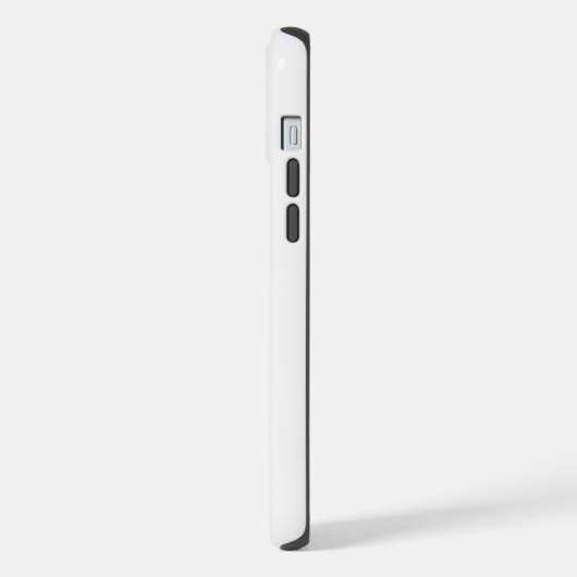 Stilvolle elegante Linie florbraun schwarz pink iPhone Hülle (Linke Seite)