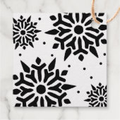 Stilvolle Elegante Mercosur Weihnachtsgebäck Geschenkanhänger (Rückseite)